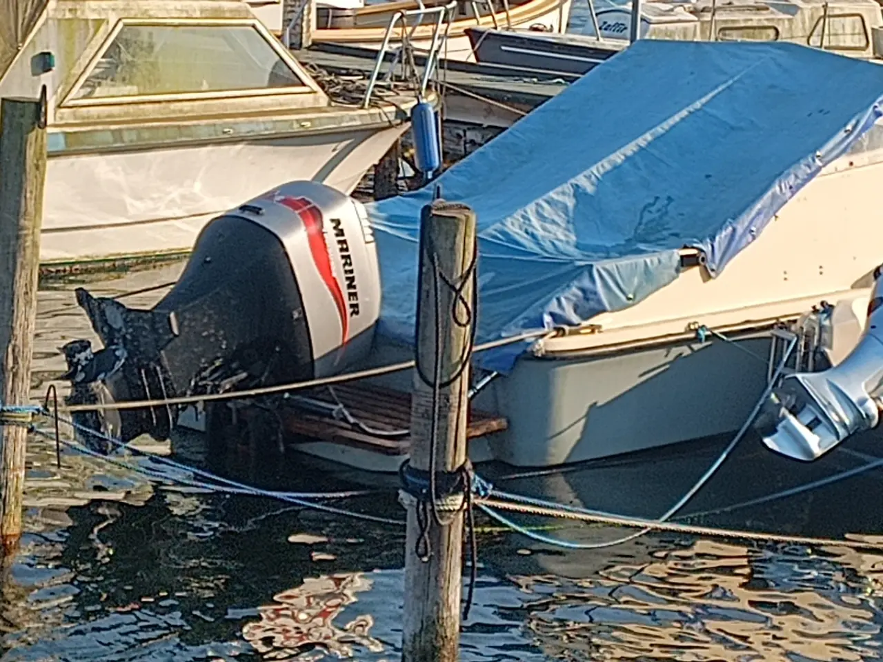 Billede 1 - Shetland 570 med påbygget bracket