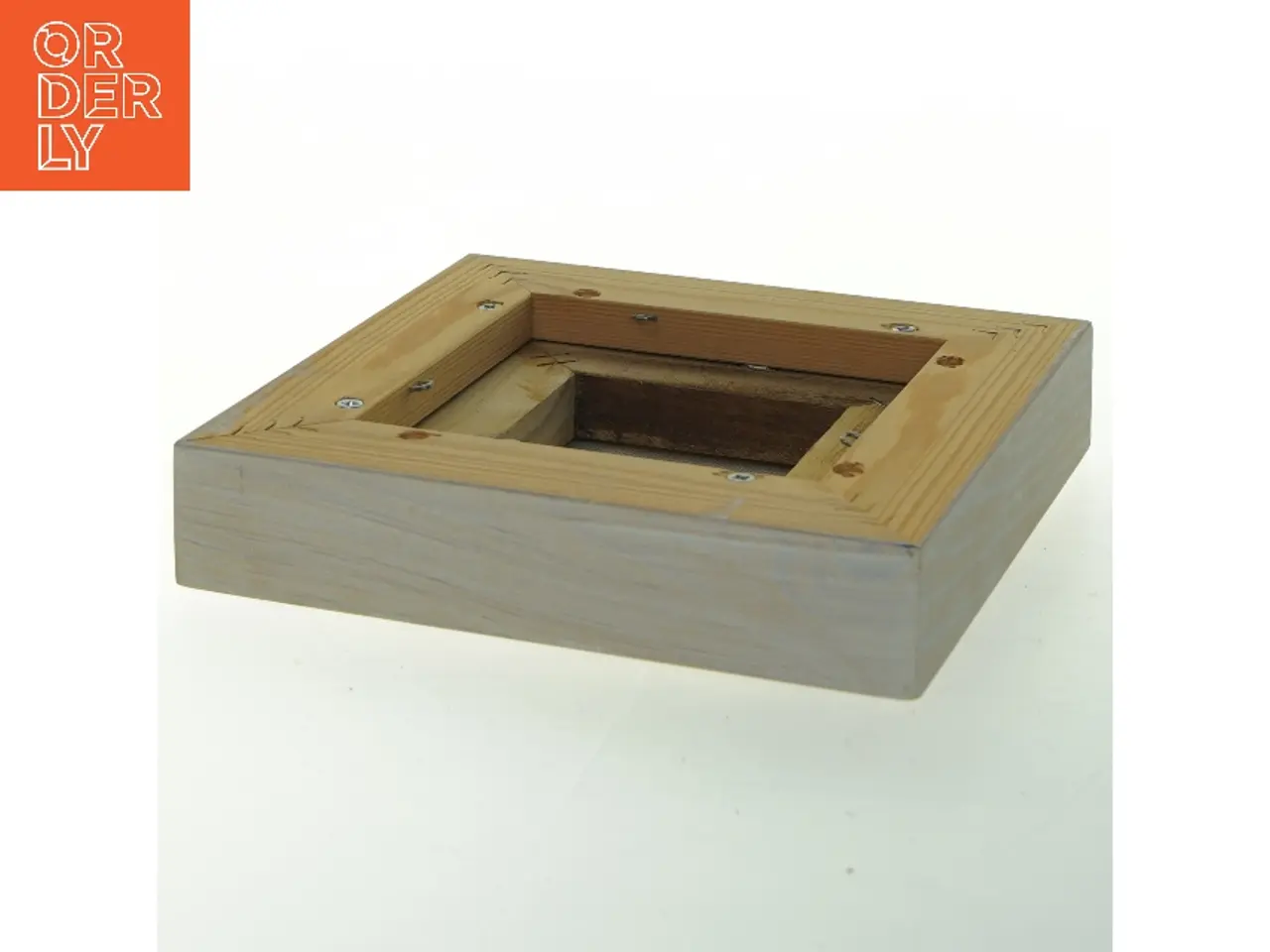 Billede 2 - Kvadratisk abstrakt maleri (str. 15x15 cm)