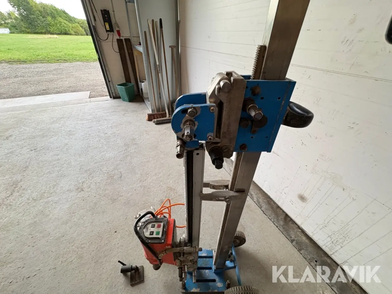Billede 10 - Diamantboremaskine med gulv til loft stativ Weka / Tyrolit SR 25