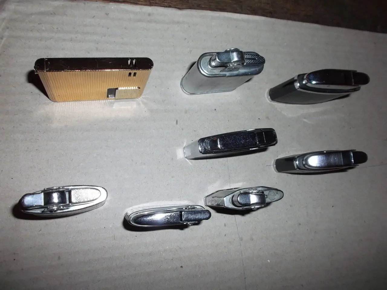 Billede 3 - Lighter,Benzin/Olie/Gas,8stk,50-60år gl