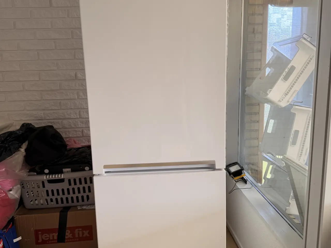 Billede 1 - Beko køle-fryseskab hvid