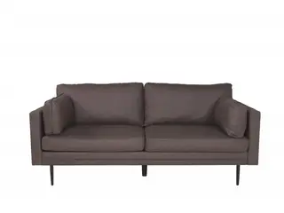 Boom 3 personers Sofa  - Sort og Brun