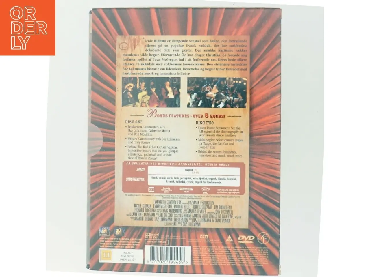 Billede 3 - Moulin Rouge med Nicole Kidman (DVD)