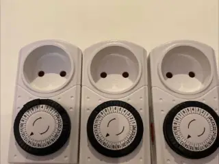 Tænd sluk ur 3 stk. (pris er for 3 stk.)