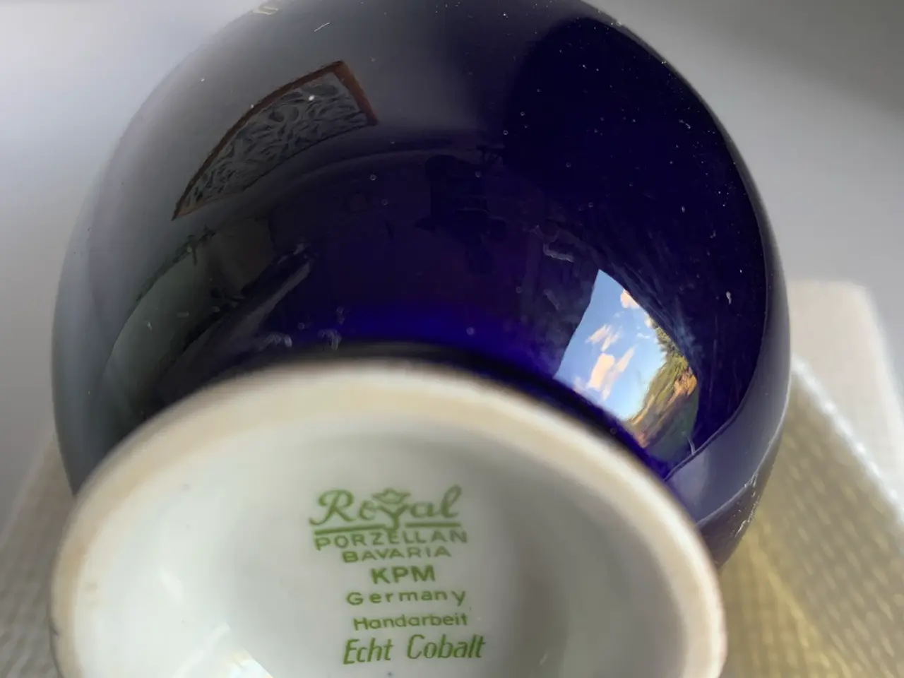 Billede 2 - Vase -KPM-Bavaria- Cobolt