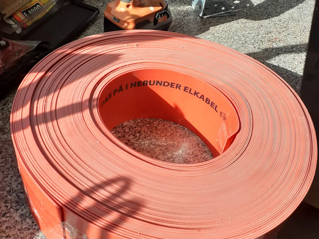 Billede 2 - afdækning elkabel