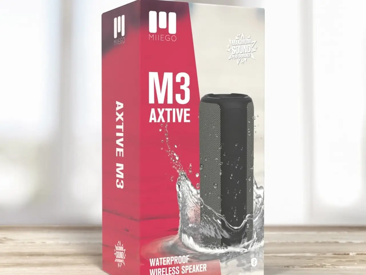 Billede 1 - AXTIVE M3 - Trådløs speaker Med FANTASKT Lyd