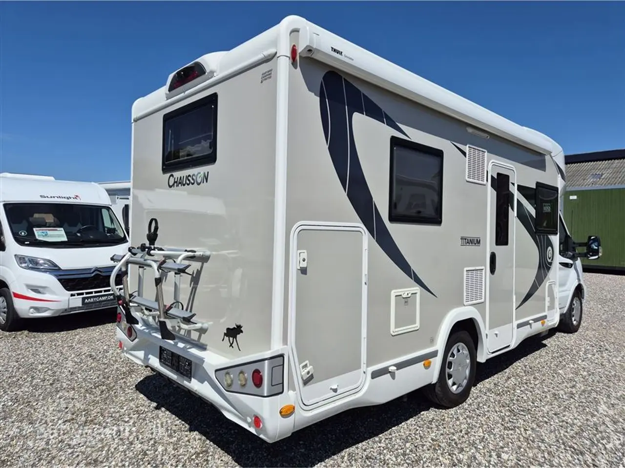 Billede 2 - 2020 - Chausson Titanium 720 Automatgear.face to face siddegruppe.Dieselfyr.markise. Kun 45,000 km.