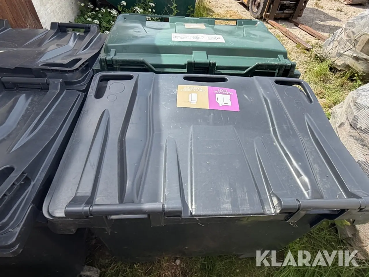 Billede 6 - Affaldscontainer på hjul 4 styk
