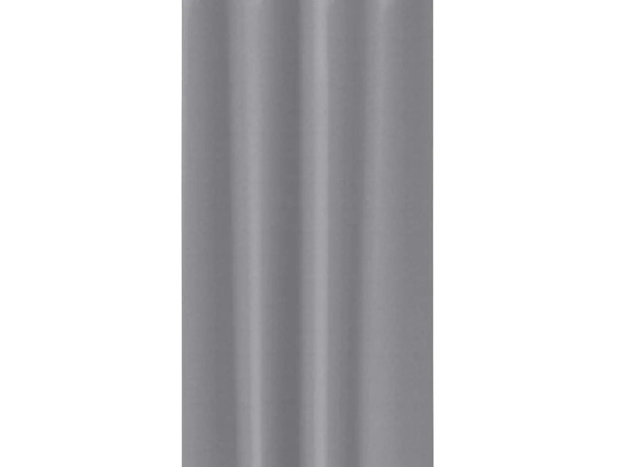 Billede 3 - Mørklægningsgardiner med ringe - lysegrå, 2 stk., 245 x 140 cm