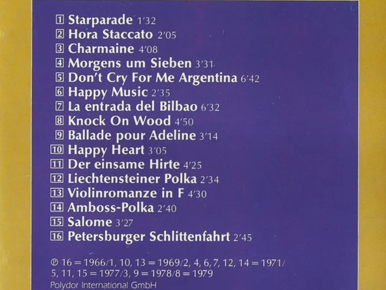 Billede 6 - James Last – Das Beste Aus 150 Goldenen – CD