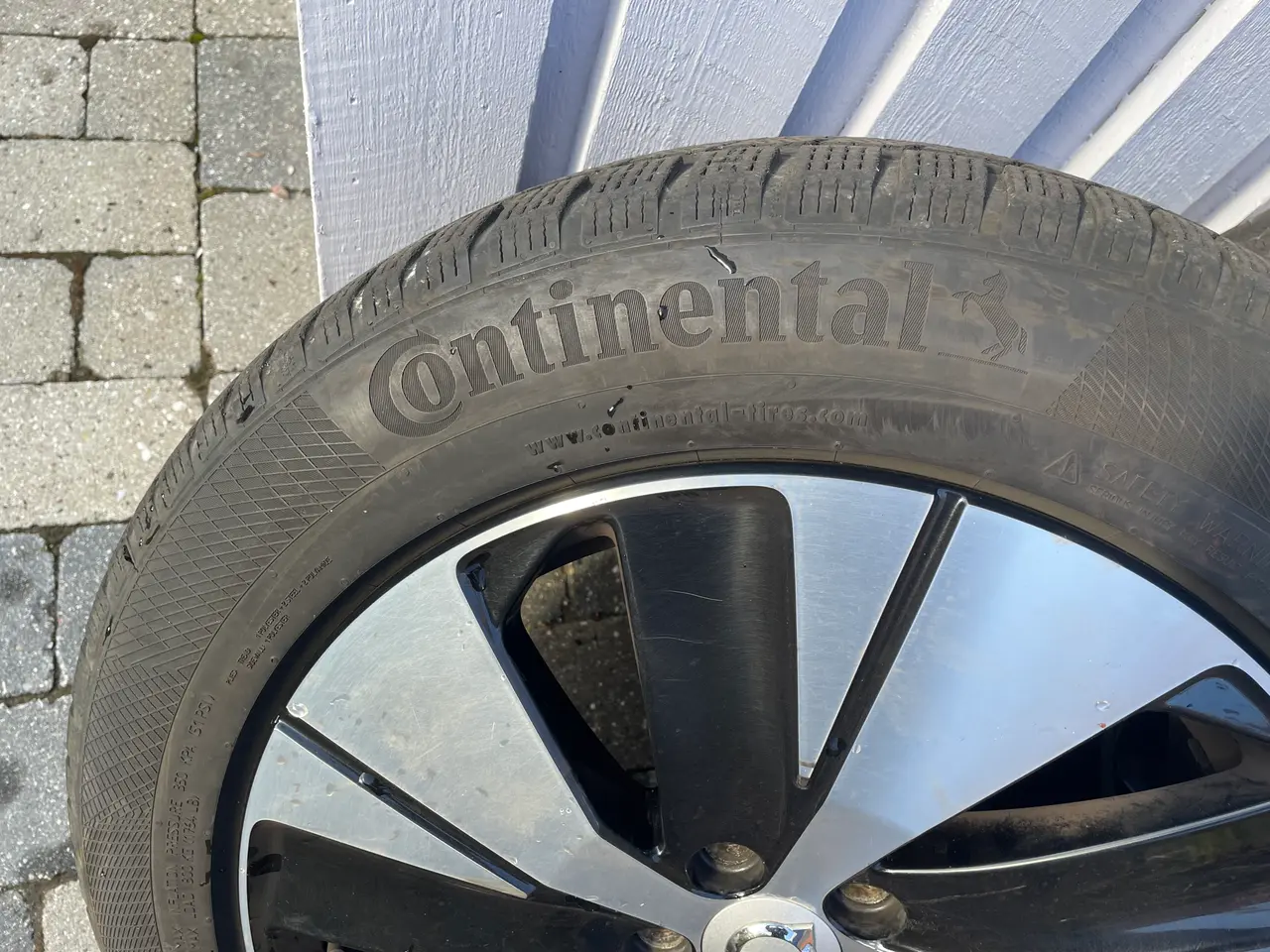 Billede 2 - Volvo alu fælge med vinterdæk