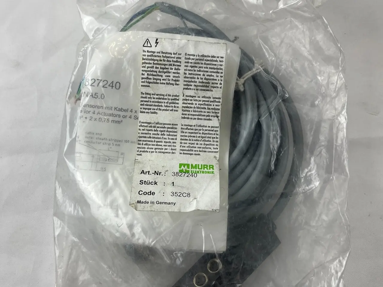 Billede 3 - Murr Elektronik 3827240 Passive Distribution Box
