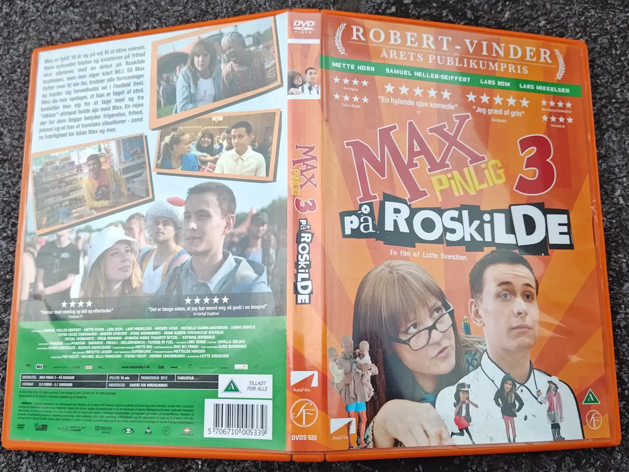 Billede 1 - Max Pinlig 3 på Roskilde DVD