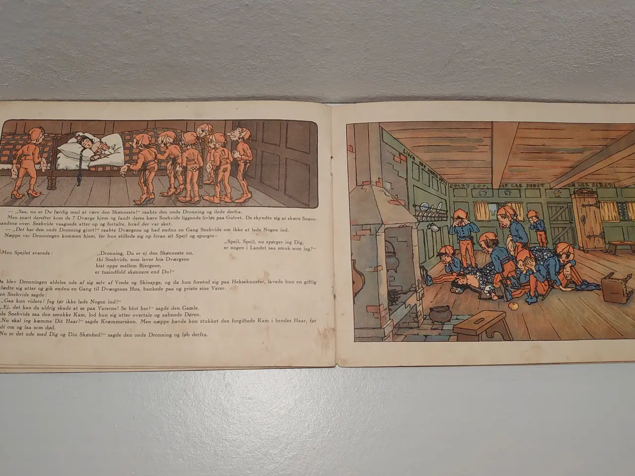 Billede 6 - Brødrene Grimm: Snehvide. ill Agnes Helms. År 1919