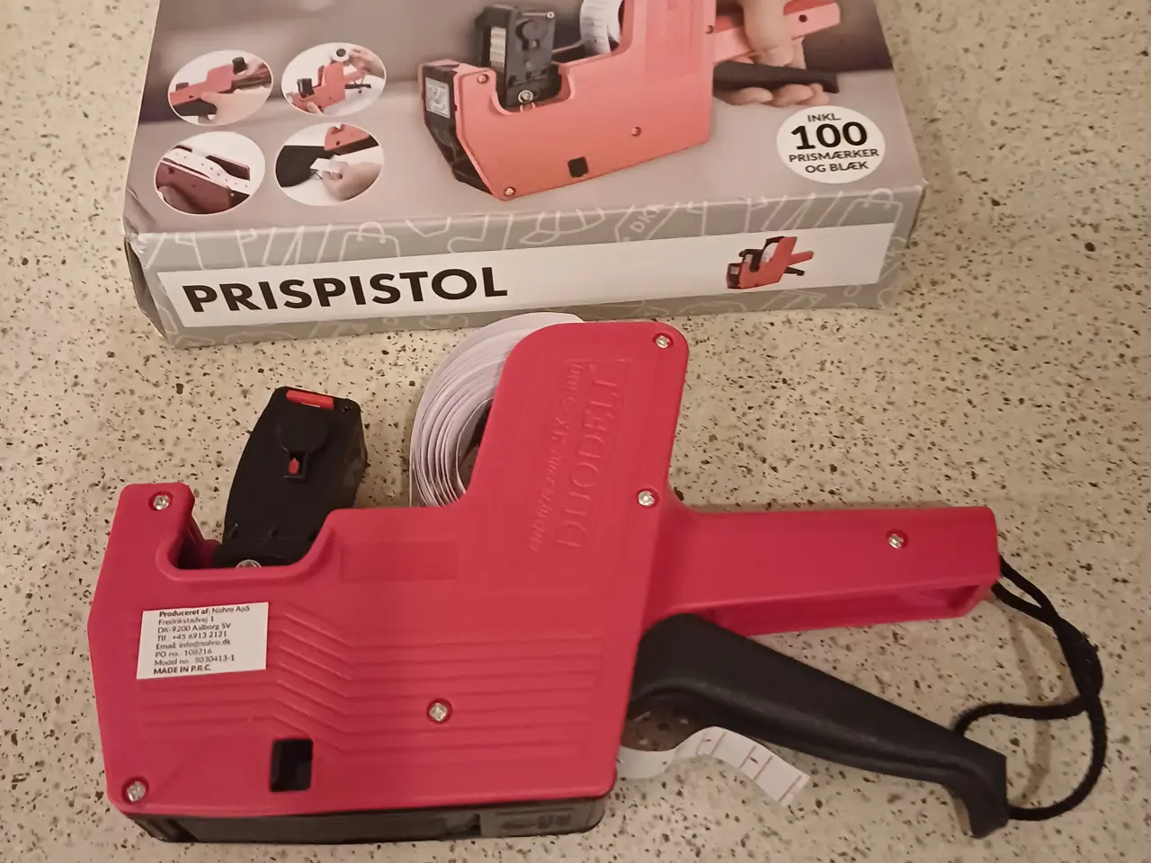 Billede 1 - Prismærkepistoler med mærker
