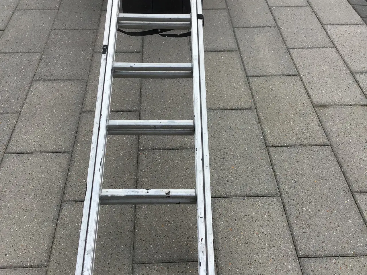Billede 1 - Aluminium 2-delt stige