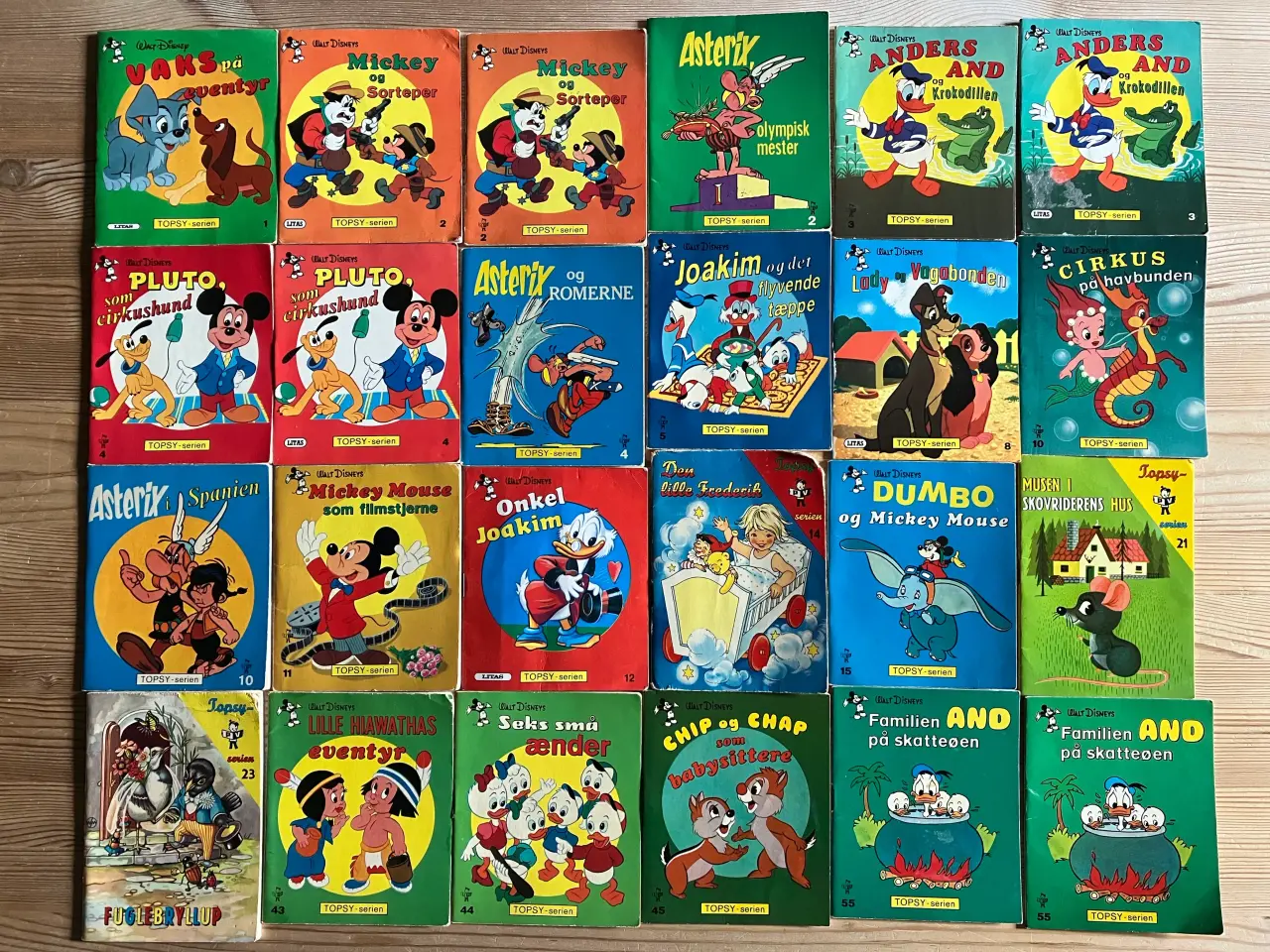 Billede 1 - 50 Topsy bøger og 3 KERNE bøger
