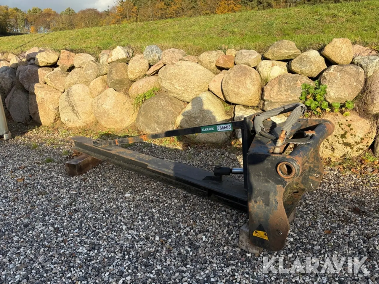 Billede 3 - Løfteåg Manitou P600 600 kilo svingbar