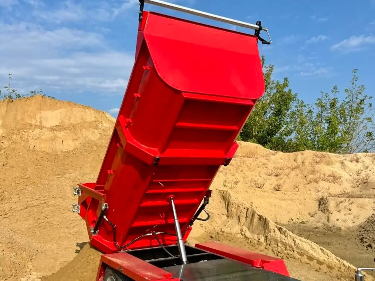 Billede 2 - Tiptrailer 3000kg El-Tip