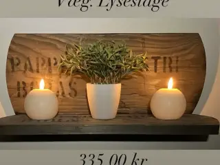 Væg Lysestage
