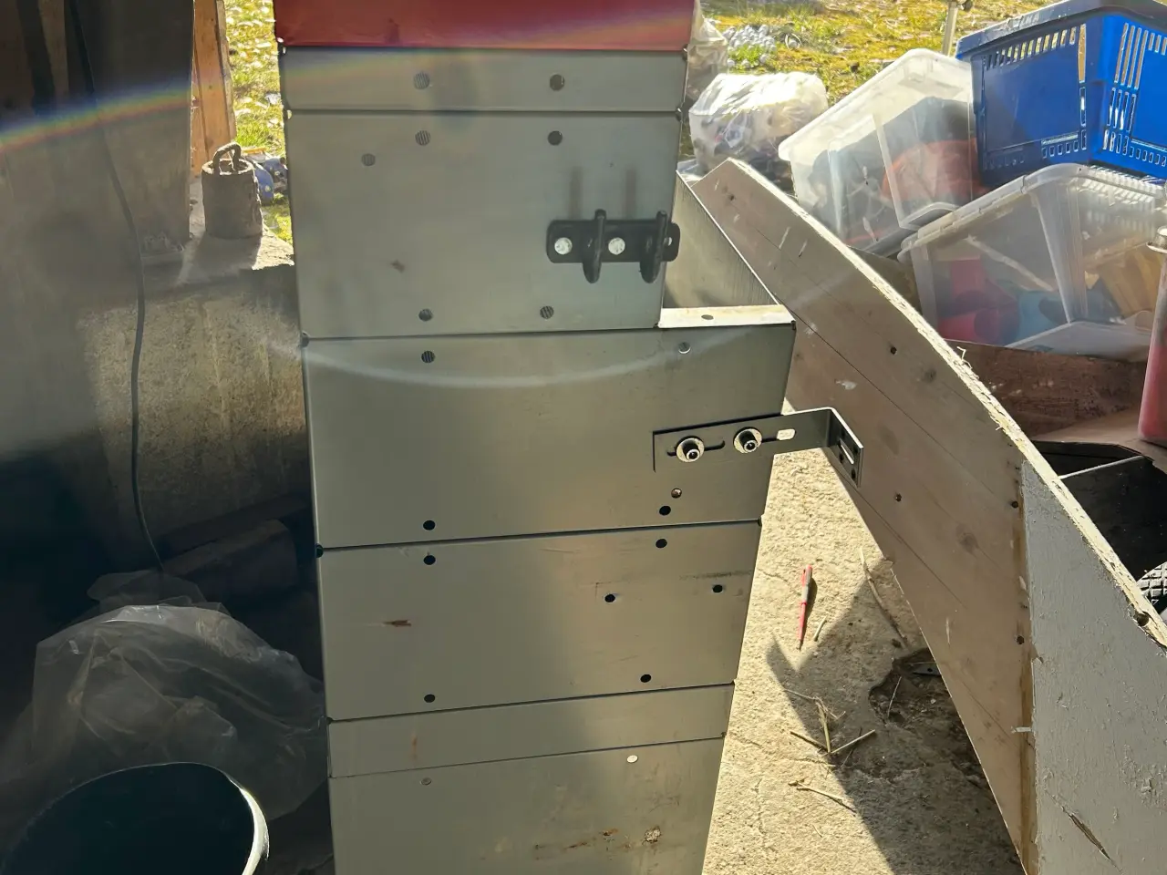 Billede 4 - Bil reol passer til en transporter. 