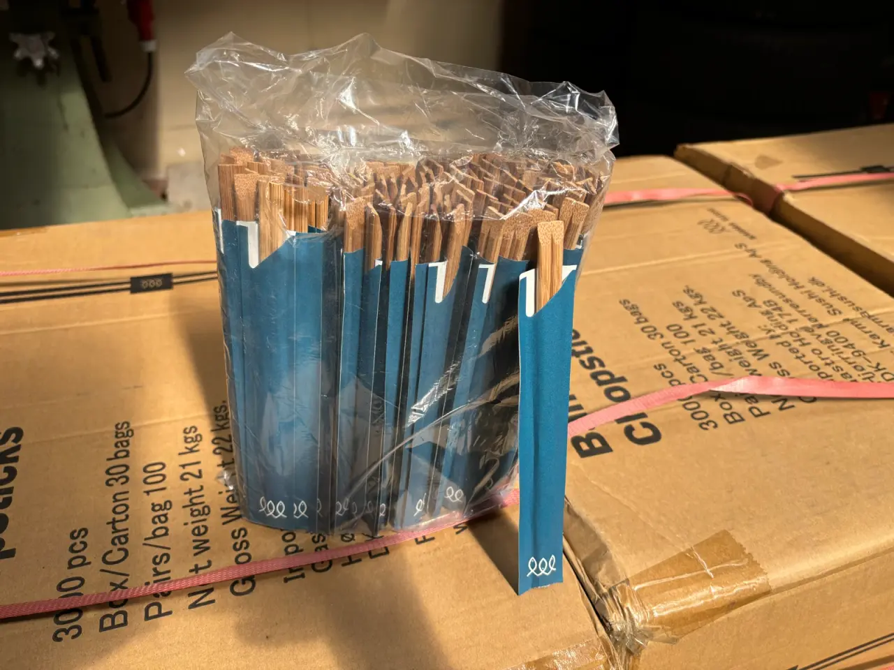 Billede 2 - Chopsticks 27.000 par i bambus - Pris: 9.500 kr.
