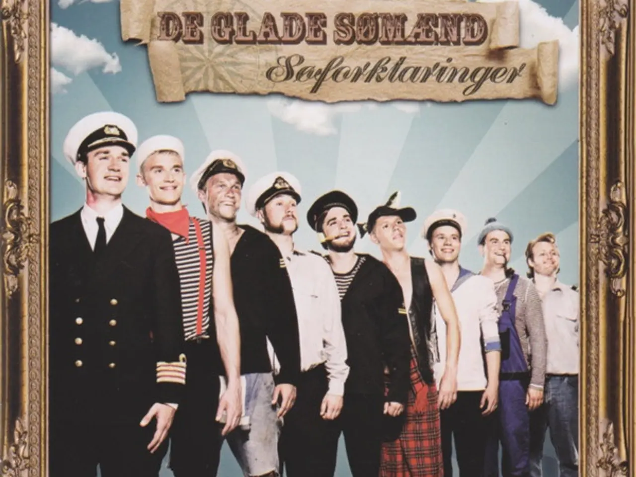 Billede 1 - De Glade Sømænd – Søforklaringer – CD