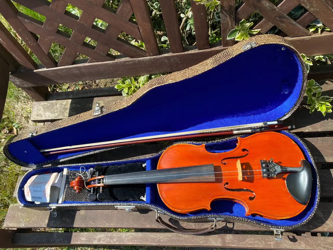 Billede 3 - Violin REWA Instrumentenbau Mittenwald Adorf 