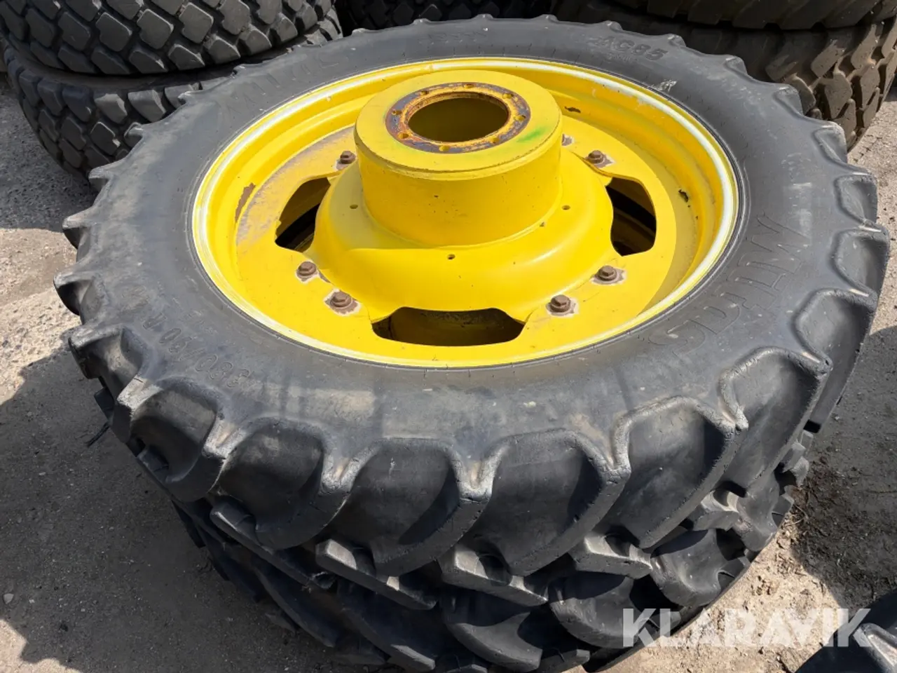 Billede 4 - Sprøjtehjul Mitas 4 styk - fra John Deere 6620