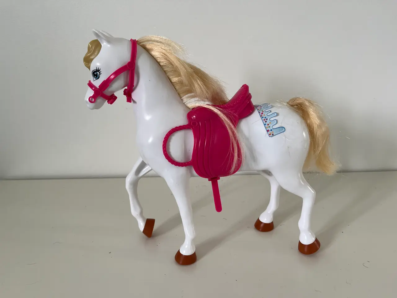 Billede 8 - Hvid Barbie Hest, Mattel