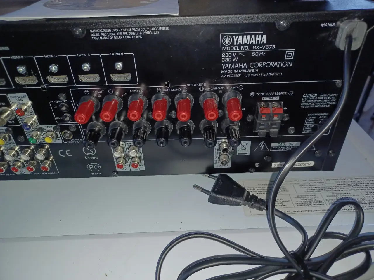 Billede 8 - Yamaha sourround reciever rx-v 673