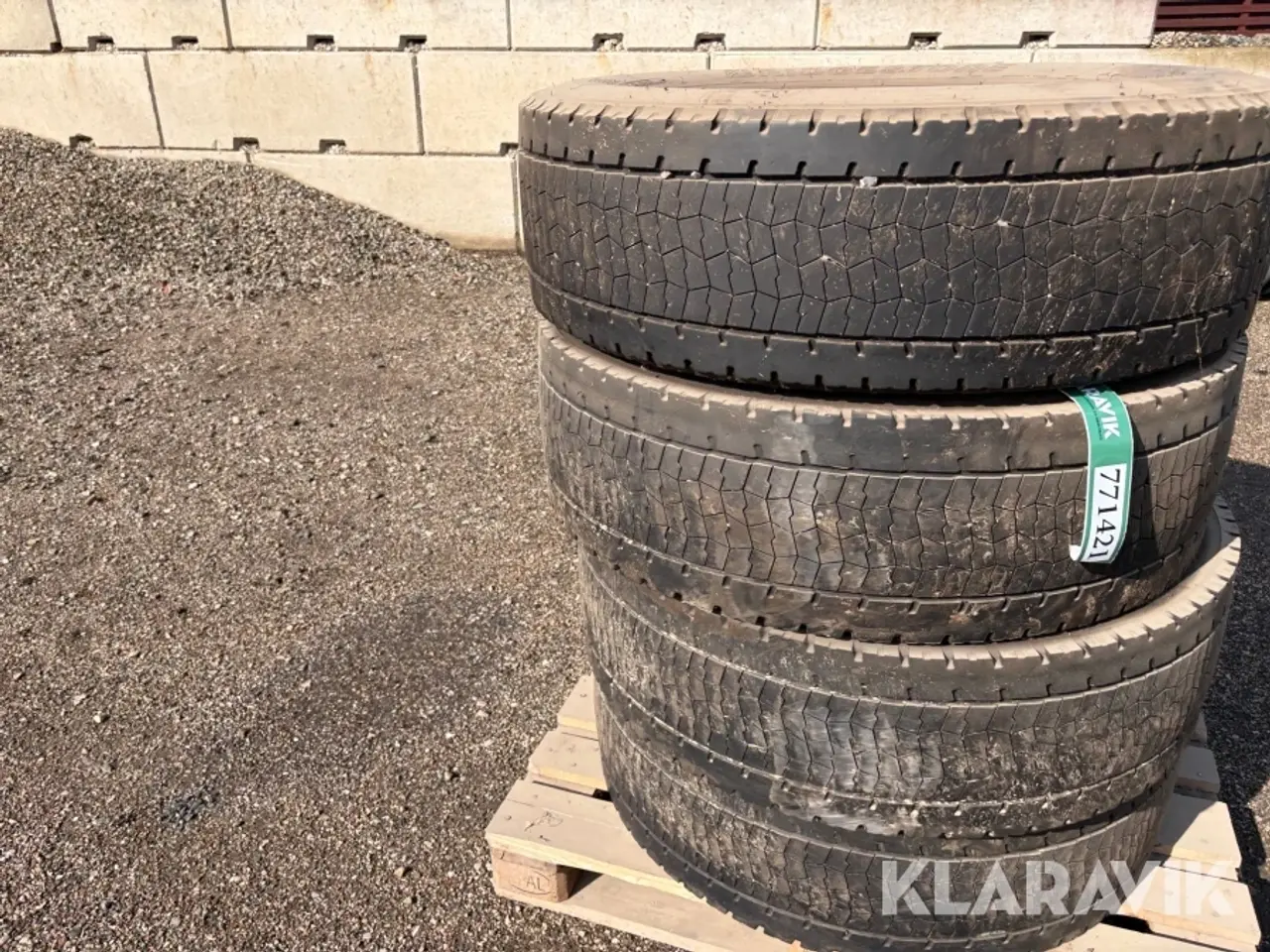 Billede 5 - Dæk Bridgestone Ecopia 315/70R22,5 træk 4 styk