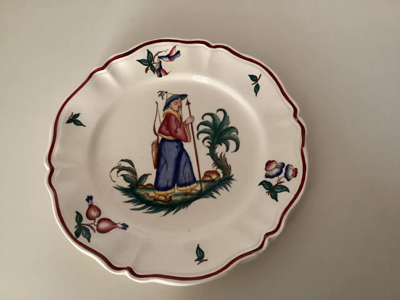 Billede 1 - Retro frokost tallerkner