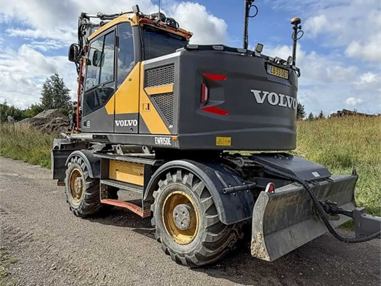 Billede 4 - Volvo EWR150 E - 20 ton, DC2 styrring,  Engcon rotortilt, Topcon X75 3D GPS, trailer