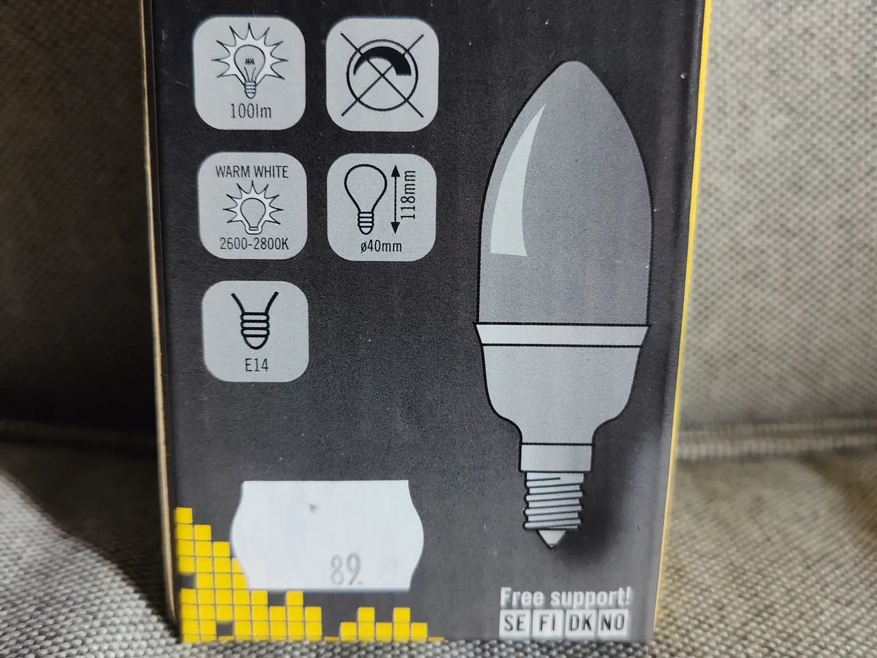 Billede 1 - LED Pære E14