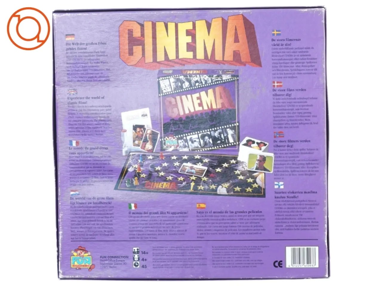 Billede 2 - UBRUGT KOMPLET Cinema fra Fun Connection (str. 29x29 cm)