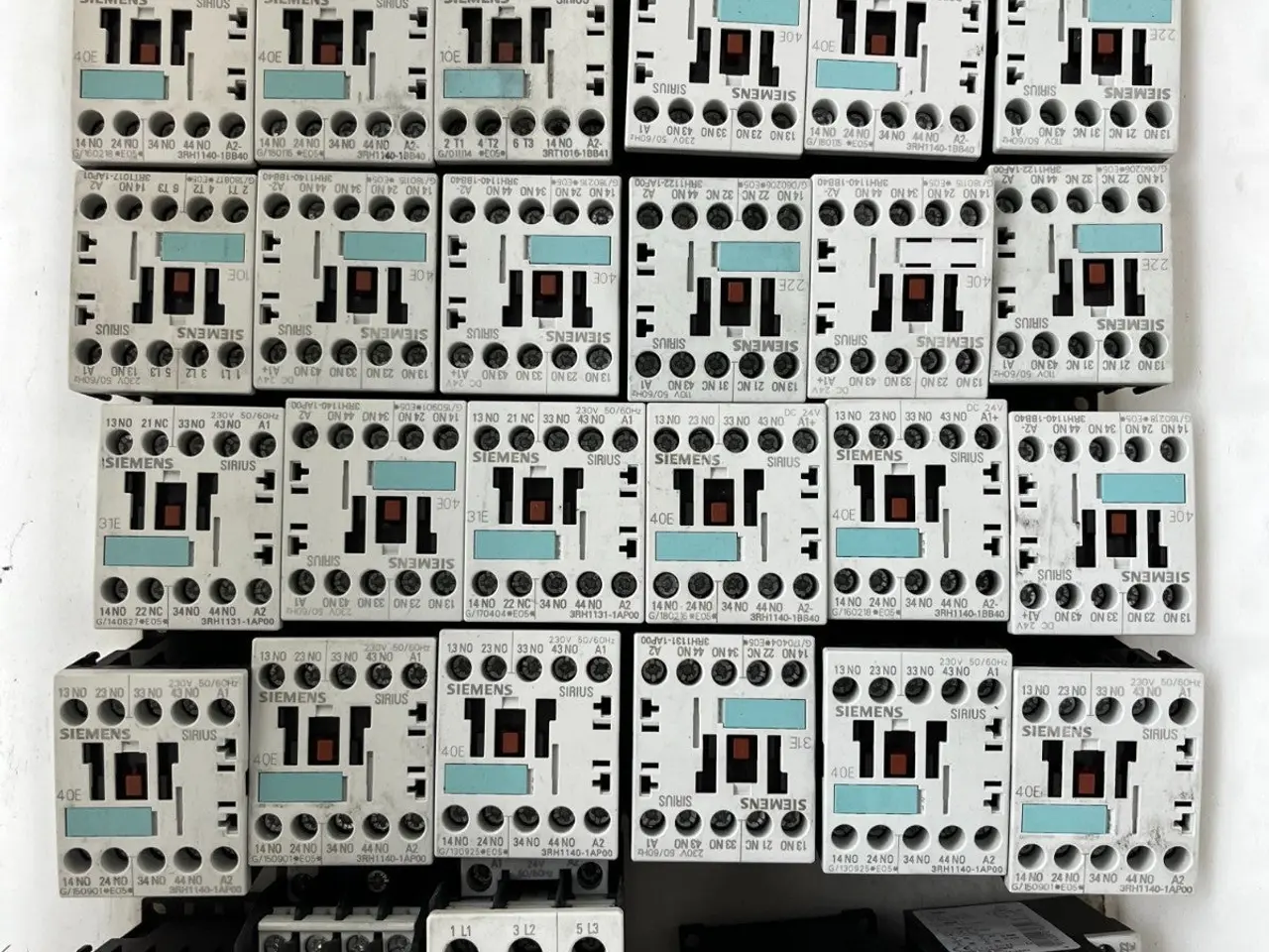 Billede 2 - Siemens SIRIUS kontaktor relæ parti 35pcs 3RH1140