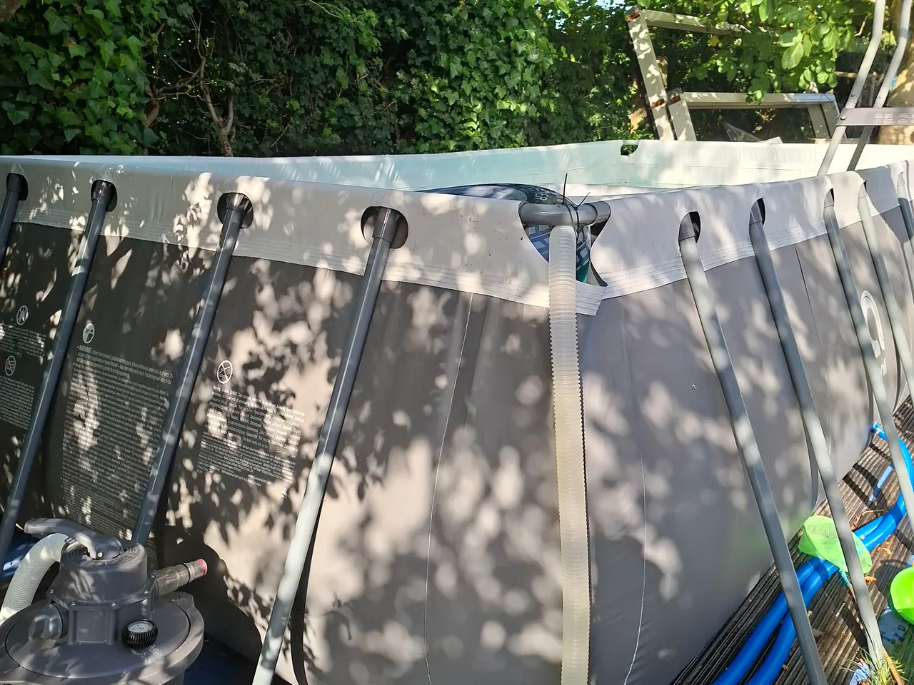 Billede 1 - Pool inkl pumpe og solvarmer