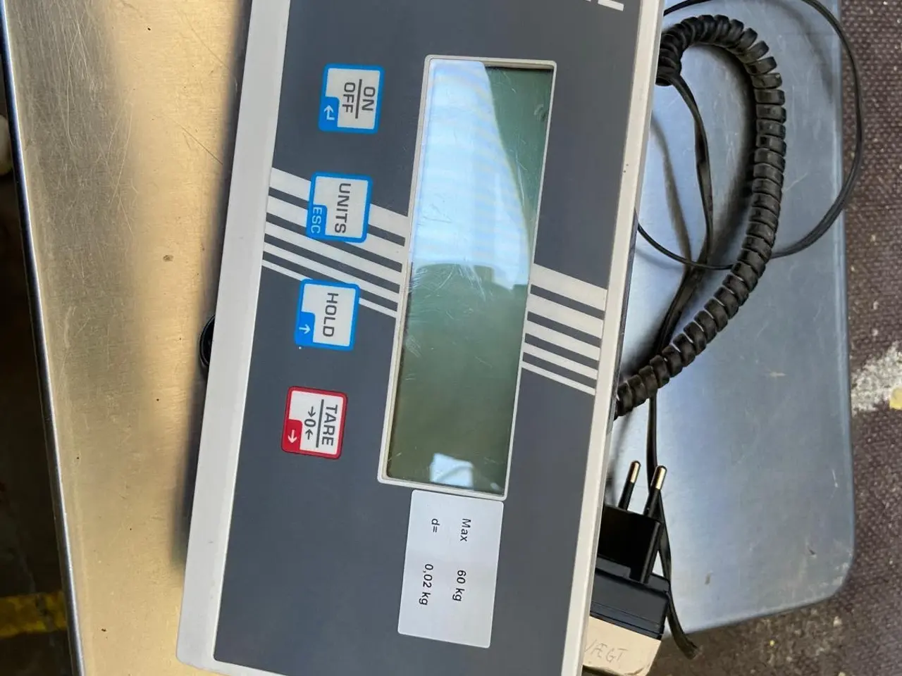 Billede 2 - Kern digital platformsvægt 60 kg – pæn stand