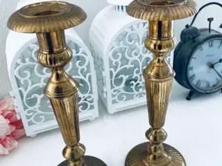 Lysestager med patina