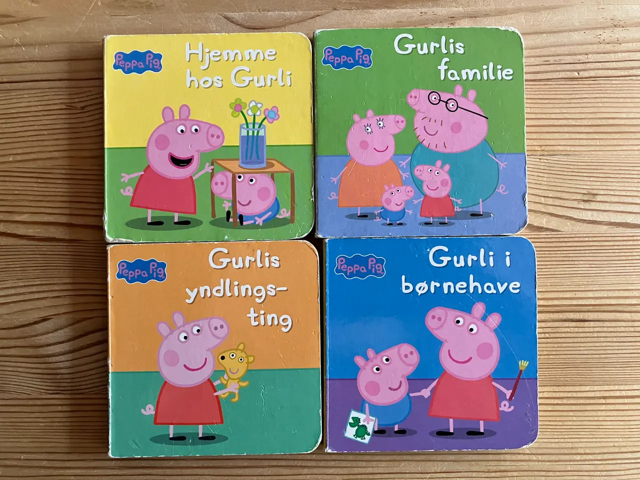 Billede 5 - NEDSAT:25 Gurli Gris bøger, Peppa Pig + 4 papbøger