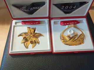 georg jensen juleuroer i originale æsker og bånd