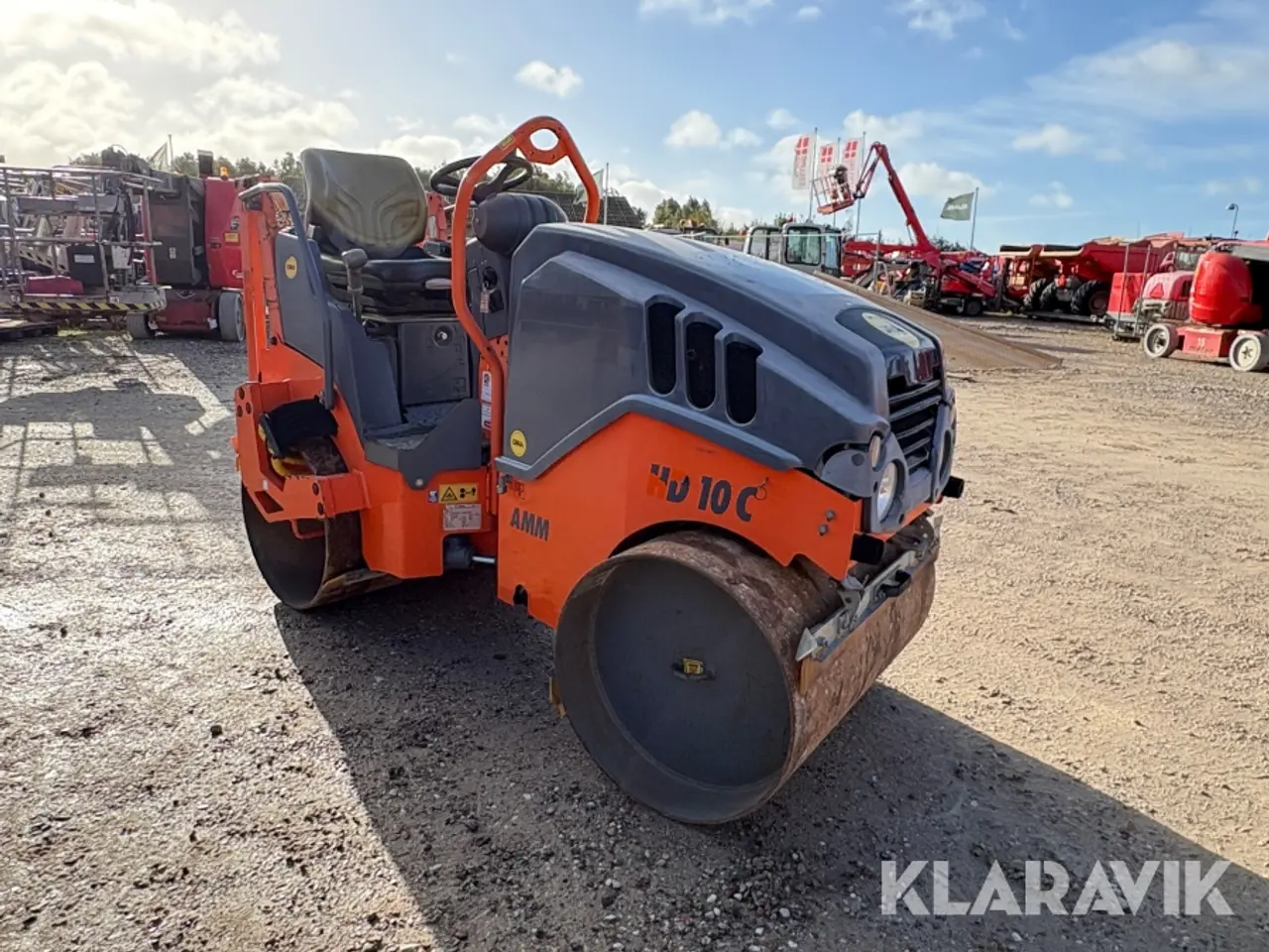 Billede 2 - Vejtromle 1640kg Hamm HD 10C VV