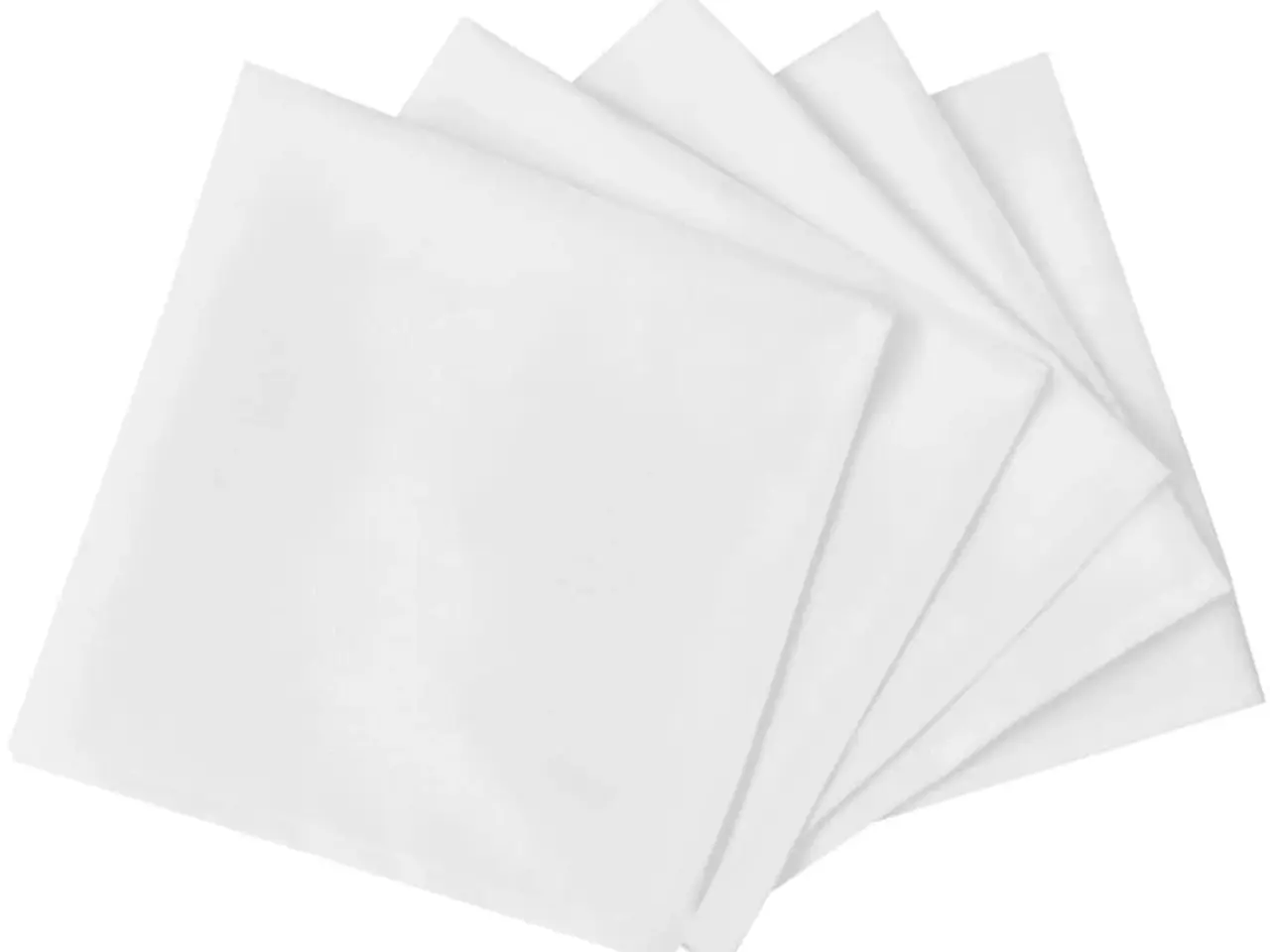 Billede 2 - Stofservietter 50 stk - hvid 50 x 50 cm