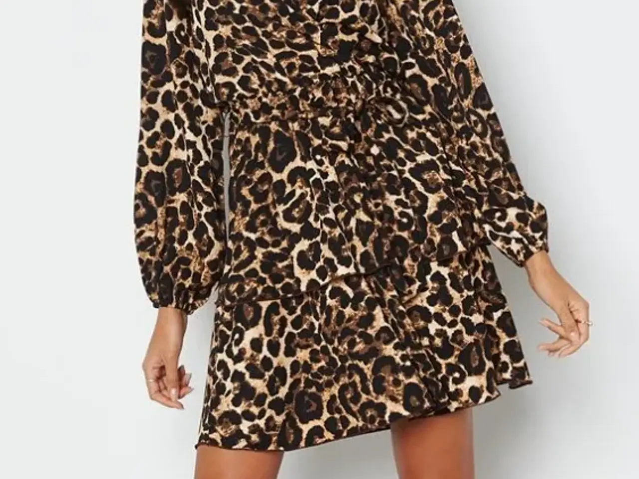 Billede 1 - Sommerkjole Leopard, Bubbleroom