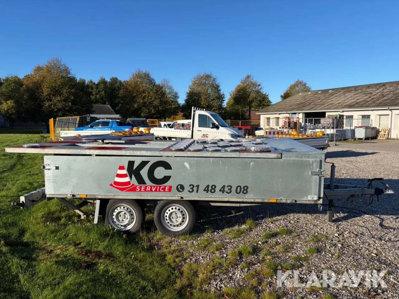 Billede 2 - Skiltevogn Tiki CP350-DRB/Traffic