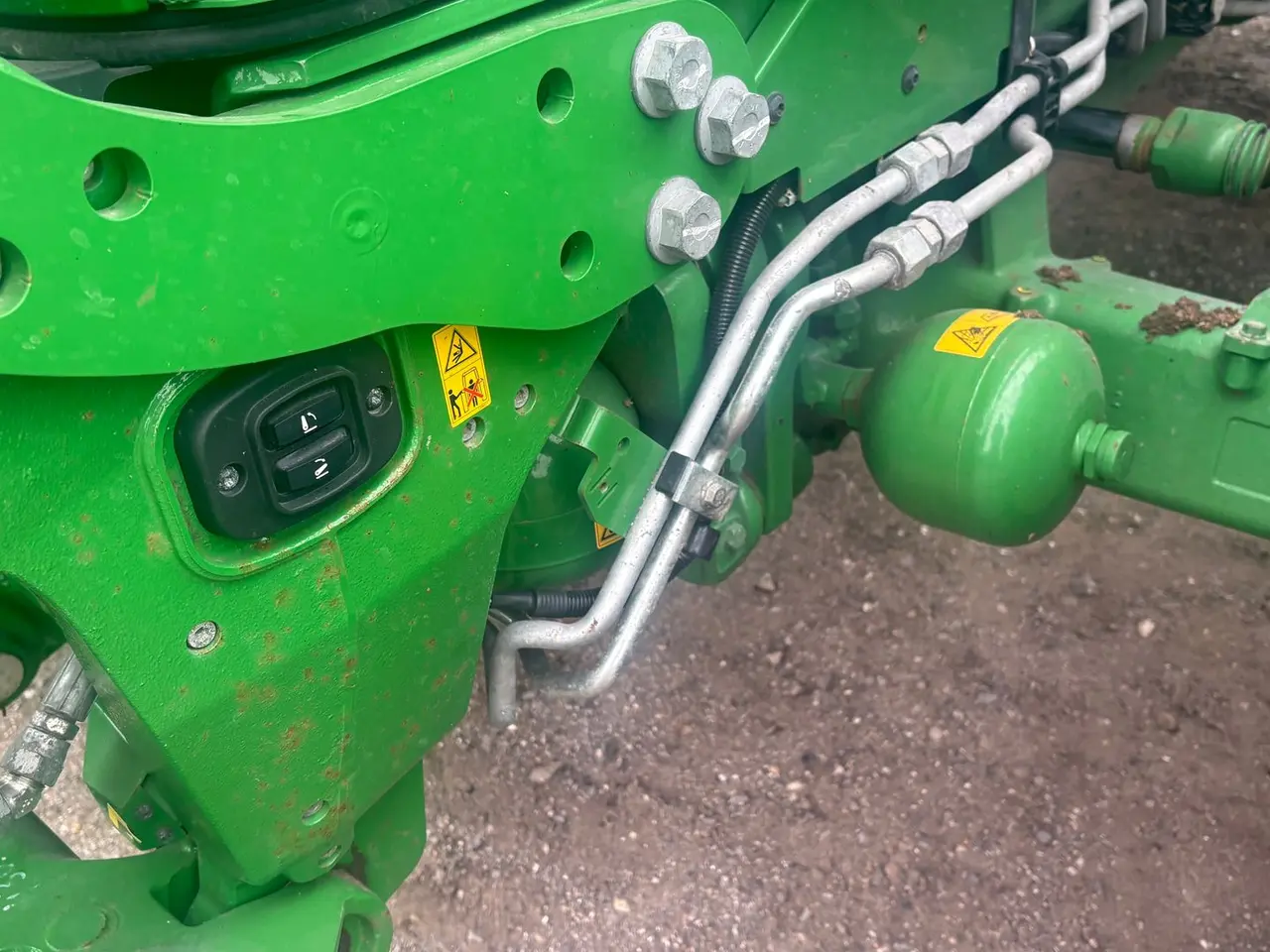Billede 10 - John Deere 6R 185 JOHN DEERE LÆSSER, FRONTLIFT, AUTOTRAC READY