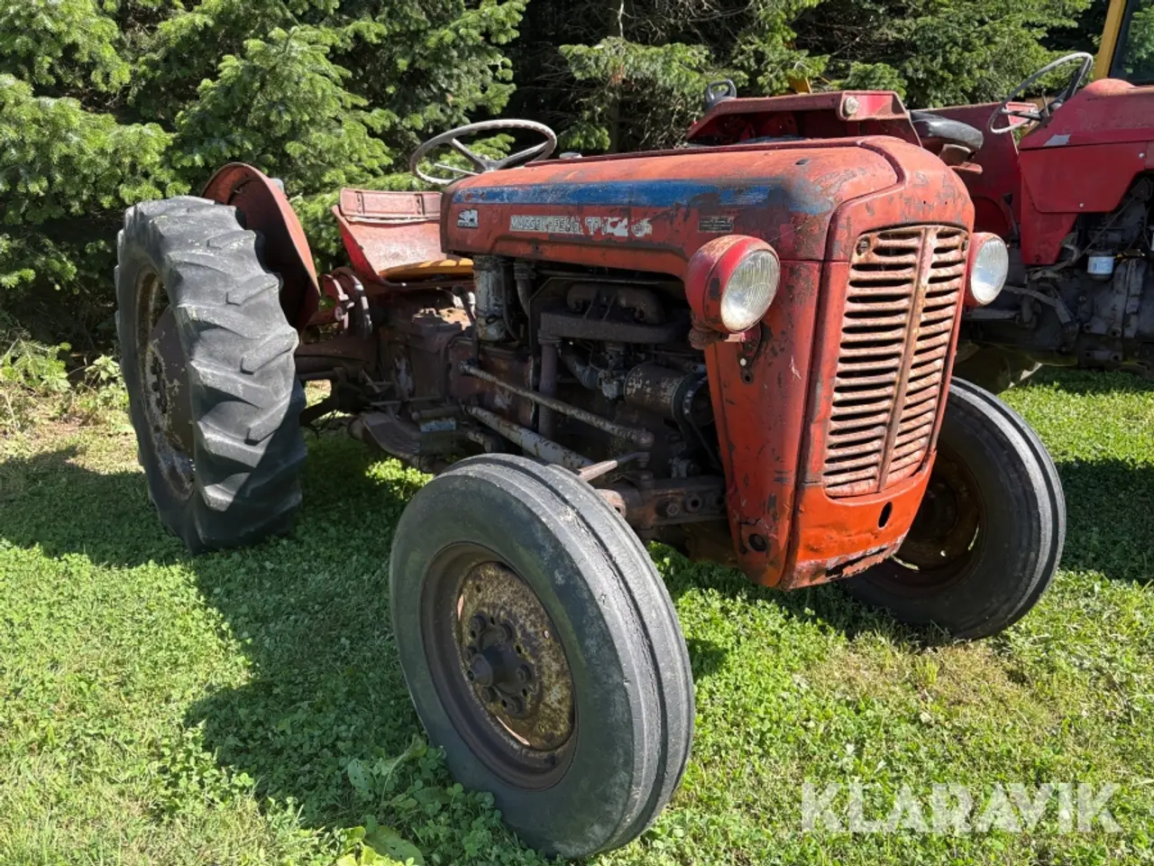 Billede 3 - Veterantraktor Massey Ferguson 35