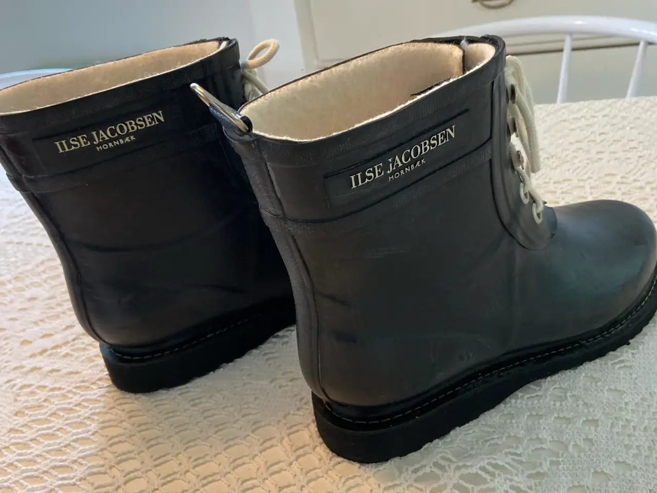 Billede 2 - Nye SHORT RUBBER BOOTS BLACK ILSE jACOBSEN Str 41